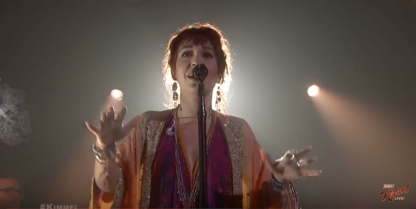 Lauren Daigle performs "You Say" on Jimmy Kimmel Live, Feb 27, 2019