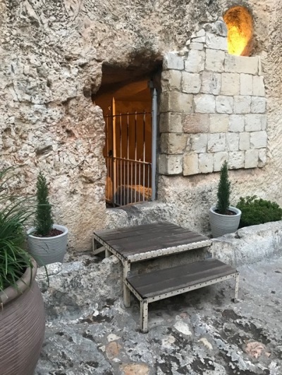 Jesus burial site, garden tomb