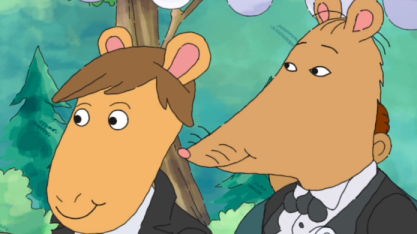 Mr. Ratburn’s wedding in Arthur.