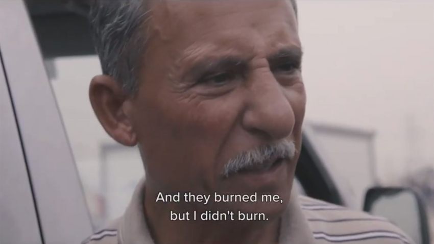 An Iraqi Christian shares his story of being imprisoned by ISIS, in which they tried to burn him alive three times but his body didn't burn.
