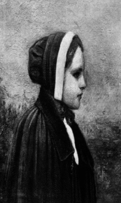 Bridget Bishop (1632-1692), the first person found guilty and executed by the Salem Witch Trials.