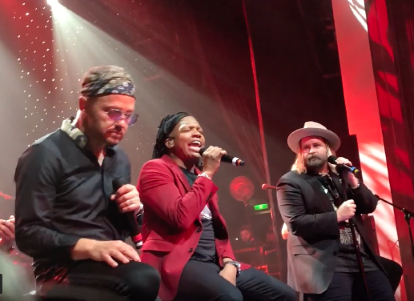 DC Talk perform on the Jesus Freak cruise on June 16, 2019.