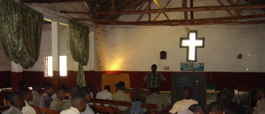 A church in central Ethiopia.