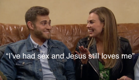 "Bachelorette" Hannah Brown and Luke Parker, 2019