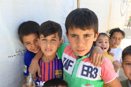 Refugees in Lebanon, April, 2018.