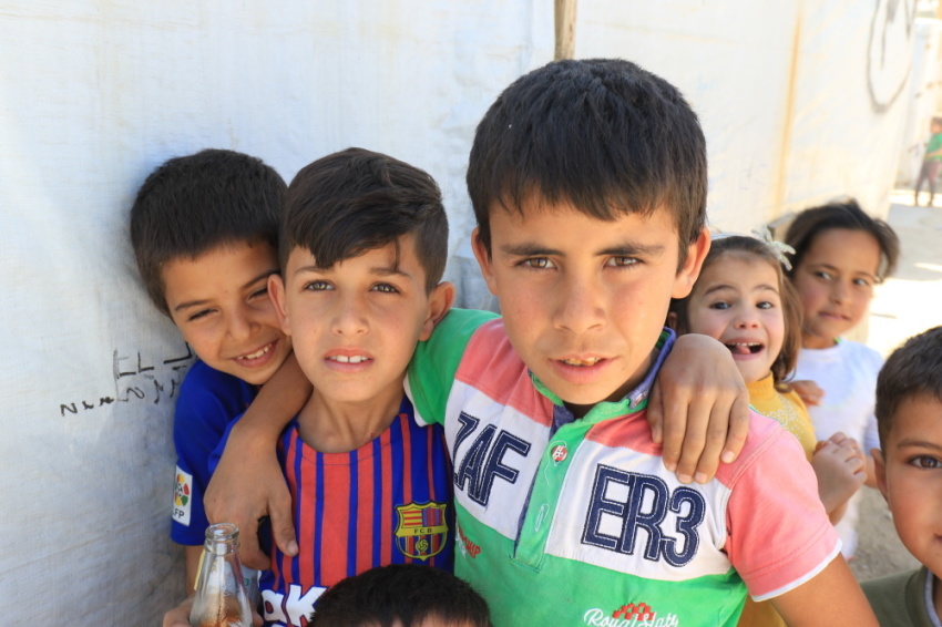 Refugees in Lebanon, April, 2018.