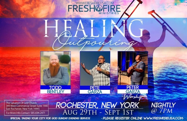 Healing Outpouring, Todd Bentley