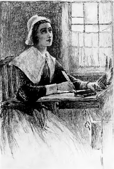 Anne Bradstreet (1612-1672), famed Puritan poet.