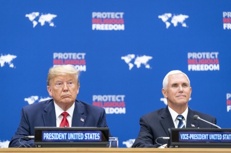 President Donald Trump and Vice President Mike Pence.