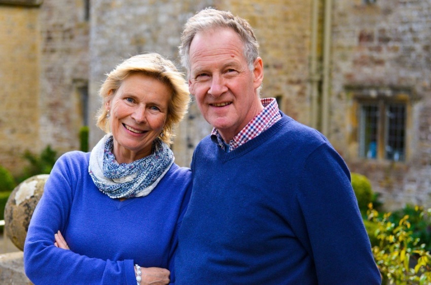The late Peter and Miranda Harris.