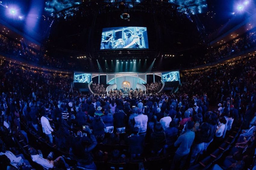 Rapper Kanye West’s Jesus Is King “Sunday Service” concert at Joel Osteen’s Lakewood Church in Houston, Texas, is drew high praises.