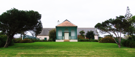 Longwood House on St. Helena is where Napoleon Bonaparte died in exile.