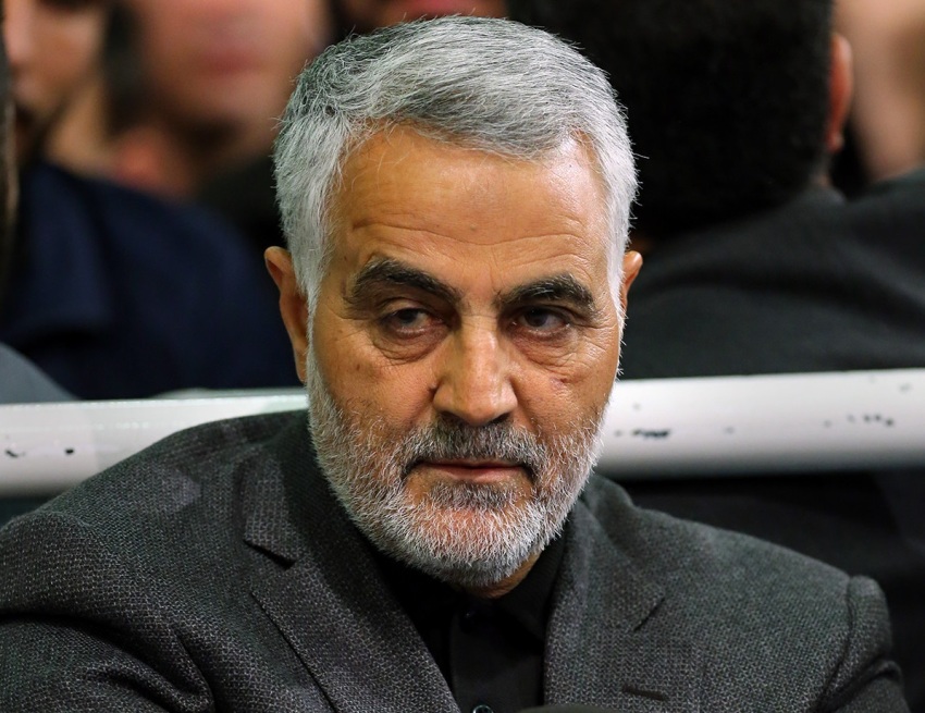 Iran's late top security and intelligence commander Maj. Gen. Qassem Soleimani.