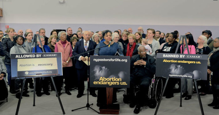 Black abortion ad censorship
