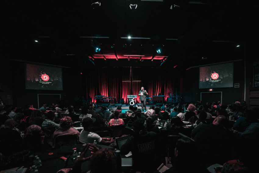 William McDowell at Deeper Worship Intensive Feb. 26, 2020