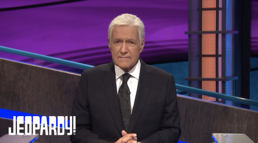 "Jeopardy!" host Alex Trebek shares cancer update, March 2020.