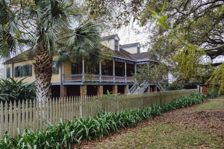 Laura Plantation, a remarkable example of an old Louisiana plantation.