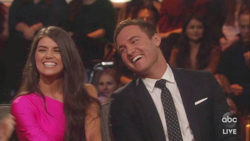 Peter Weber and Madison Prewett on season finale of "The Bachelor," March 10, 2020