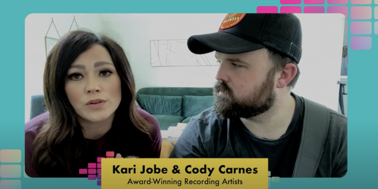 Kari Jobe and Cody Carnes 