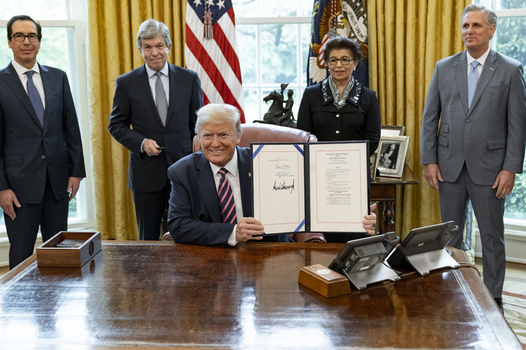 Trump Signs 4 Billion Coronavirus Relief Bill to Provide Additional Funding for Small Businesses and Hospitals