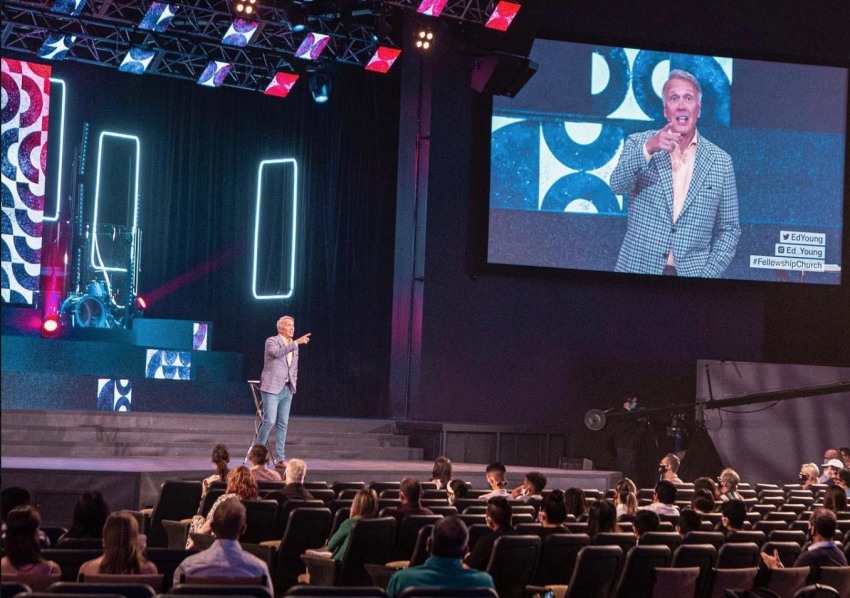 Pastor Ed Young preaches on "the new normal," May 3, 2020.