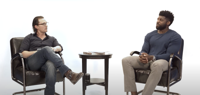 WATCH: Matthew McConaughey Joins Emmanuel Acho’s “Uncomfortable Conversations With a Black Man” to Discuss How White People Can Overcome Their Unrecognized Bias