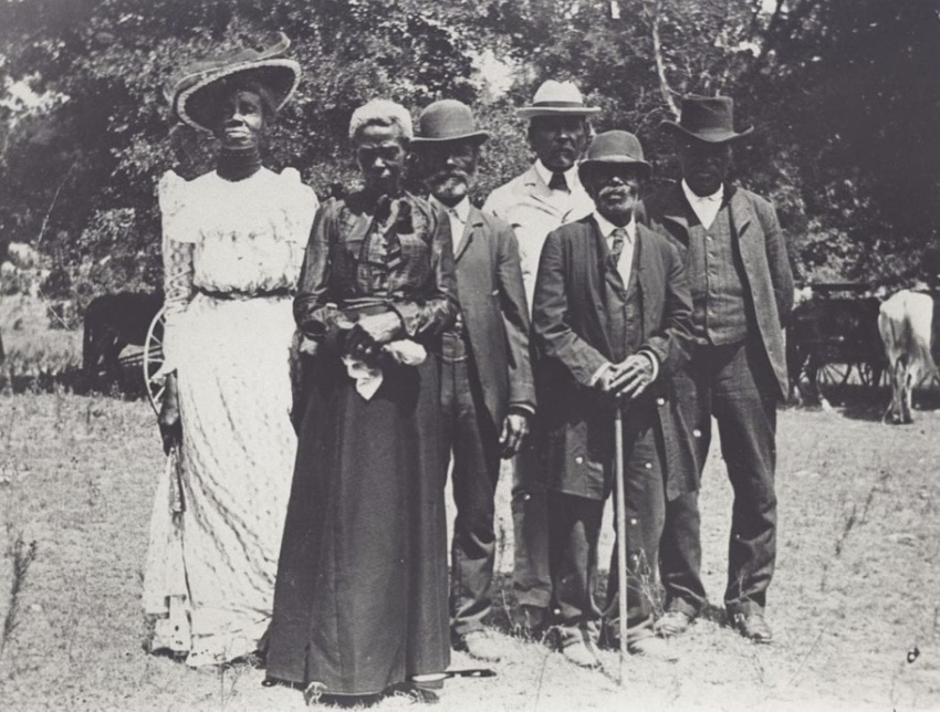 A celebration of Juneteenth, also known as Freedom Day or Jubilee Day, which took place in Galveston, Texas, on June 19, 1900.