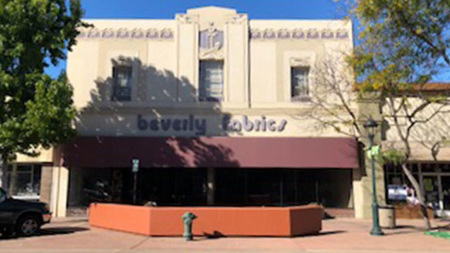 New Harvest Christian Fellowship purchased the Beverly Fabrics building in downtown Salinas but was not able to host worship services due to city zoning regulations.