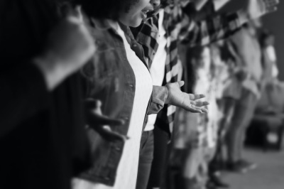 Singing, worship,