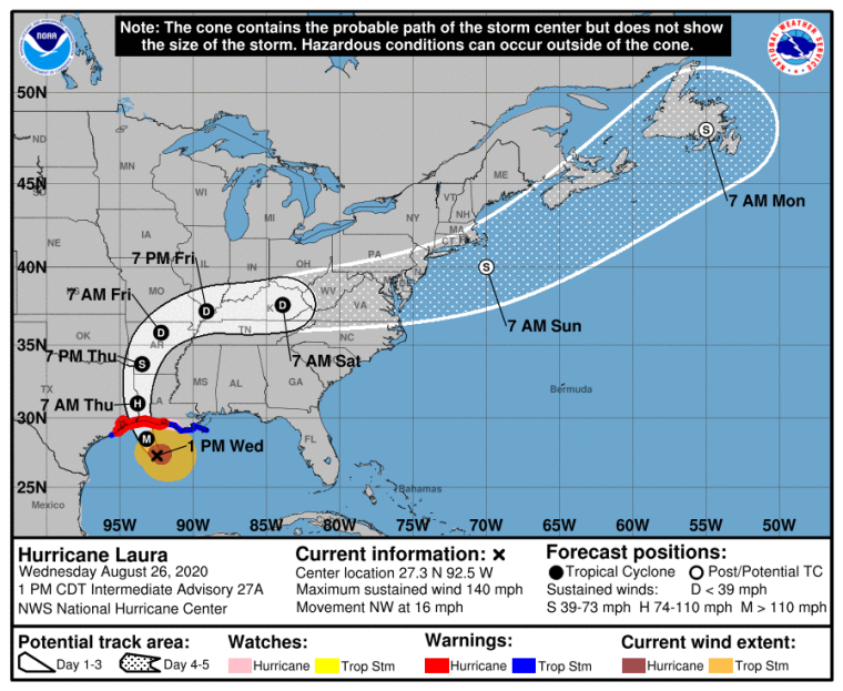 hurricane path map - hurricane tracking map 2020