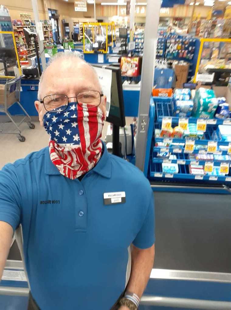 Food Lion Changes Face Mask Policy After Air Force Veteran Employee Was Told He Could Not Wear American Flag Mask