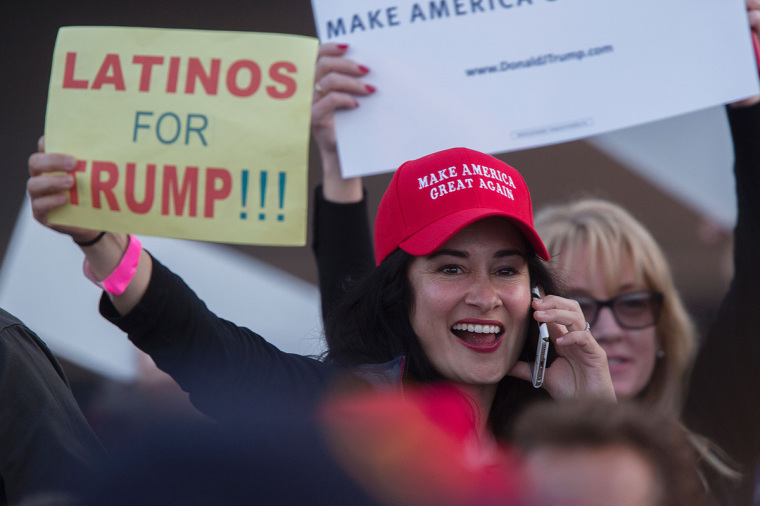 Latinos, Trump