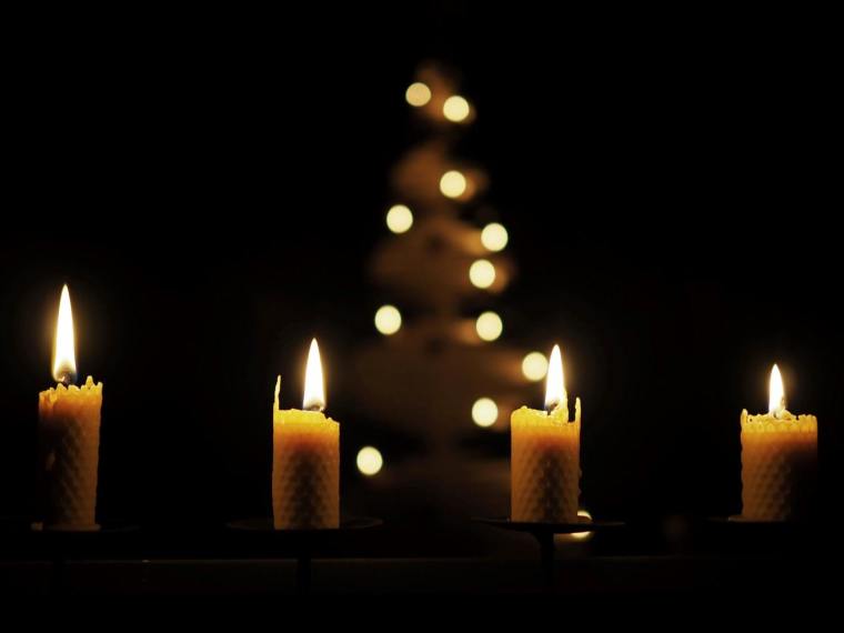 advent, candles
