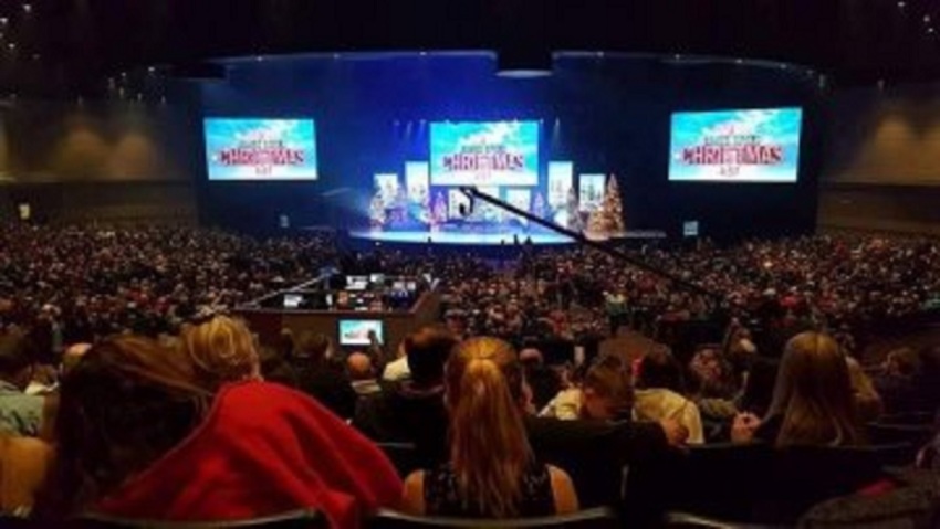 James River Church's 2020 Christmas service.