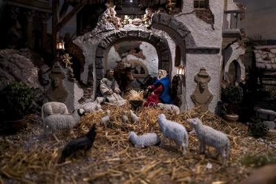 nativity, manger, christmas
