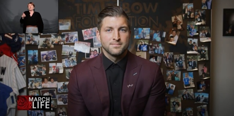 Tim Tebow, Benjamin Watson, J. D. Greear and Others Speak at Virtual 48th March for Life