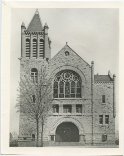 Mother Bethel African Methodist Episcopal Church of Philadelphia, Pennsylvania, as seen in this photo, circa 1960s.