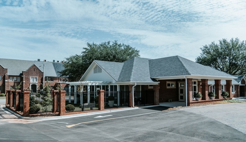 The Margaret Jo Hogg Alzheimer’s Outreach Center in Albany, Georgia. The facility derived from a ministry of First United Methodist Church of Albany, Georgia.