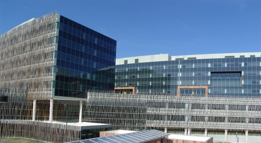The United States Census Bureau headquarters in Suitland, Maryland