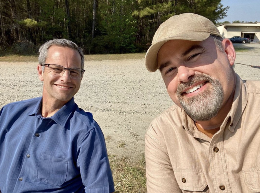 Kirk Cameron and Alex Kendrick 
