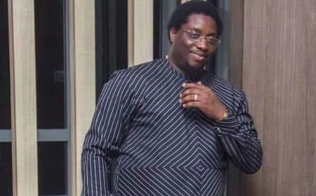 Kayode Badru, who died after suffering burns from being set ablaze following an incident with spiritual perfume at a Celestial Church in Lagos, Nigeria, on May 3, 2021.