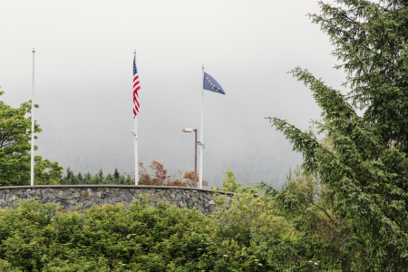 Castle Hill is where the American flag was first raised on Oct. 18, 1867.