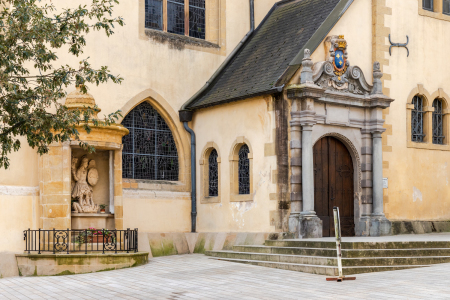 St. Michael’s Church in Luxembourg City, Luxembourg.