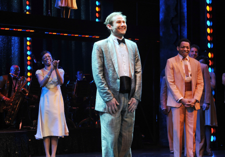 Actor Chad Kimball attends a special performance of “Memphis” on Broadway for Inspire Change at Shubert Theatre on February 3, 2011, in New York City.