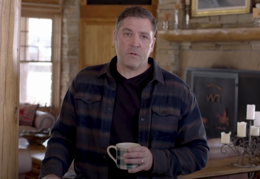 Promise Keepers Chairman and CEO Ken Harrison gives remarks as part of a virtual event on Jan. 10, 2022.