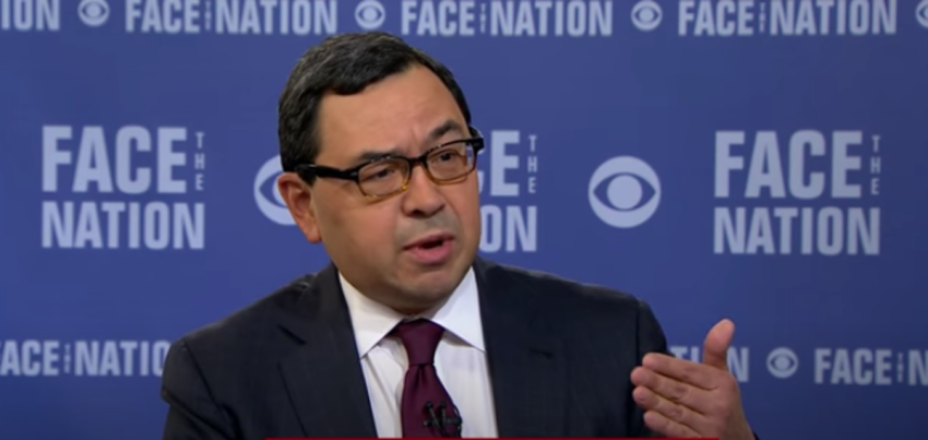 Miguel Estrada, unsuccessfully nominated by President George W. Bush to serve on the U.S. Court of Appeals for the District of Columbia Circuit, appears on CBS'