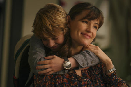 Jennifer Garner and Walker Scobell star in "The Adam Project," hitting Netflix on March 11, 2022.
