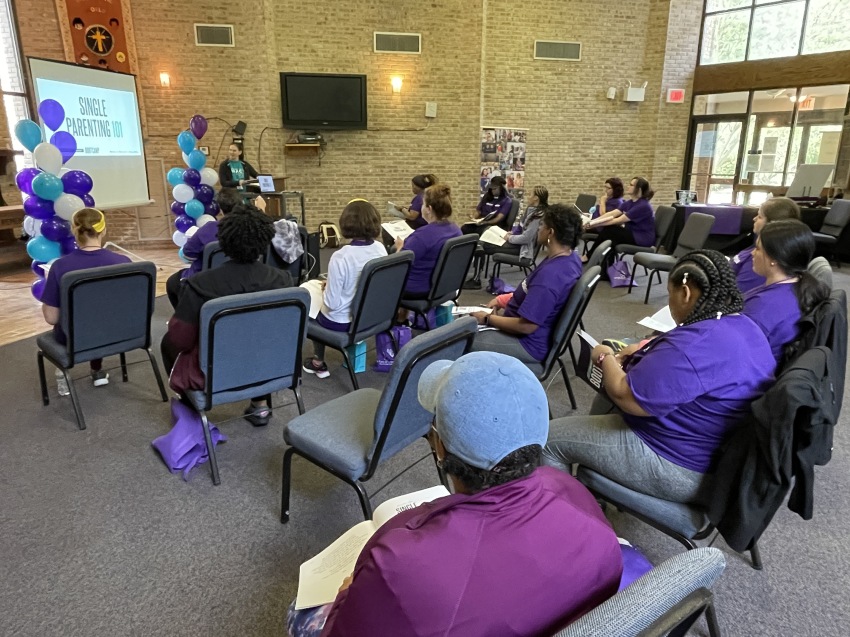The Life of a Single Mom ministry is designed to provide long-term, Bible-based services to single mothers and help churches launch their own ministries.