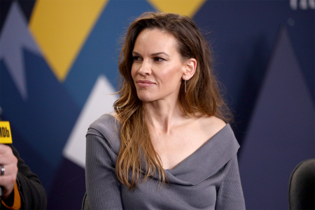 Hilary Swank of "I Am Mother" attends The IMDb Studio at Acura Festival Village on location at The 2019 Sundance Film Festival on January 26, 2019 in Park City, Utah.