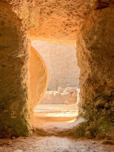 empty tomb Easter